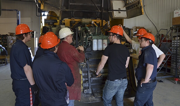 Photo d'un groupe d'élève